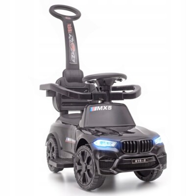 4in1 BMW Push Car Kids Ride on Stroller Toddler Sliding Walking Cars  *BLACK*