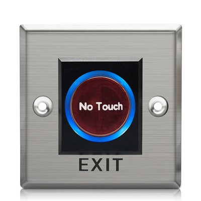 DC12V IR Touchless Door Exit Button/No-Touch Push Button Switch Push Exit Button