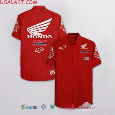 Honda 3D AOP Hawaiian Shirt Best Gift S 5XL