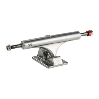 ACE AF1 Polished Silver 55 Skateboard Trucks - Set Of 2 - 8.5'' Axles
