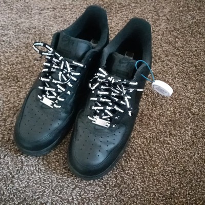 Nike Air Force 1 Black Supreme Box Logo CU9225-001 | eBay