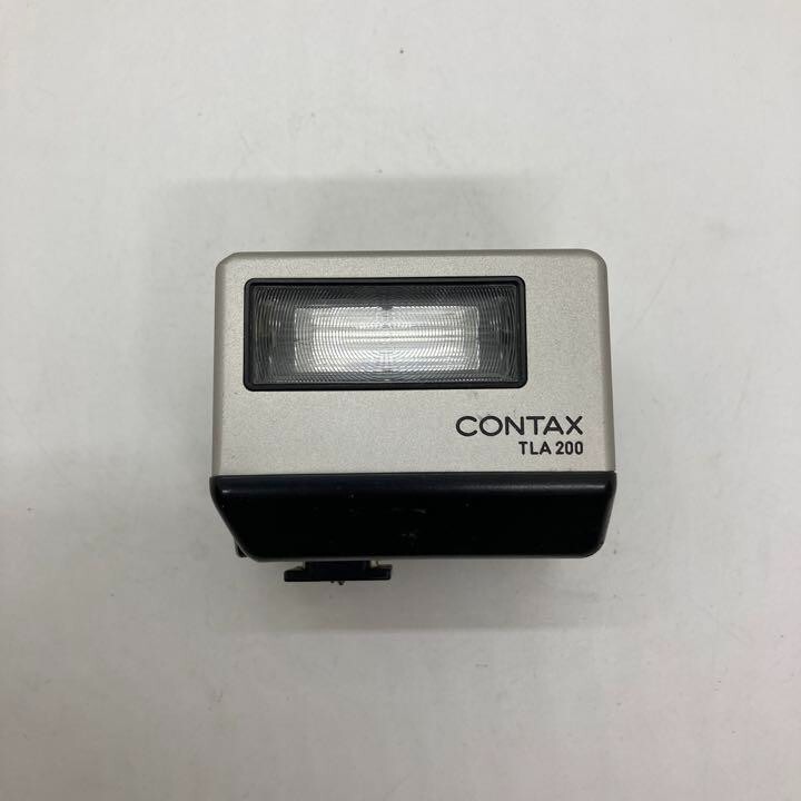【動作確認済】CONTAX TLA200 フラッシュユニット ケース付き 動作確認済】CONTAX TLA200 フラッシュユニット ケース付き