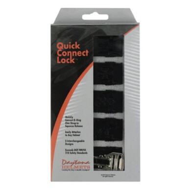 Daytona Helmets Quick Release Quick Connect Lock for Chin Strap
