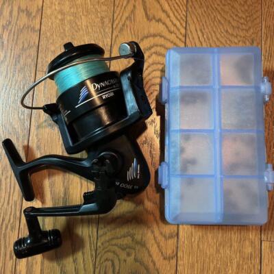 RYOBI DYNACASTER II リール 4000 5000 RYOBI DYNACASTER II 3800 フィッシングリール 箱取説付き