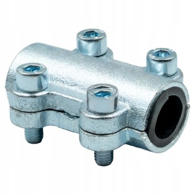   GEBO Temperguss Dichtschelle Reparaturschelle Dichtungsschelle Schelle Messing