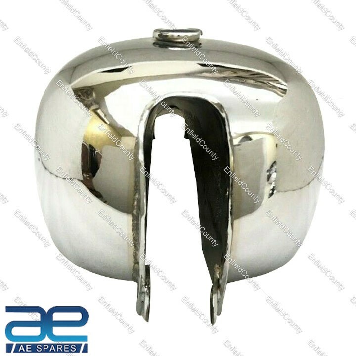 FOR ROYAL ENFIELD CONSTELLATION 700CC TWIN CHROME STEEL PETROL TANK 1960's 