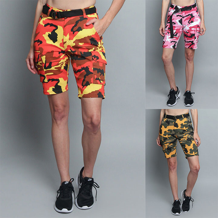 シュプリーム13SS Camo Military Shorts 30 11002-