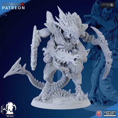 SWARM OVERMIND | Ghamak | Grimdark Tabletop | One Page Rules/40k Compatible