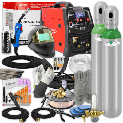 Weldman MIDI MIG 222 SYN Synergy Poste à souder soudage MIG MMA TIG - jeu n°7