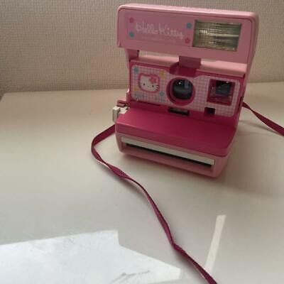 Final price cut! ️Geki Rare Kitty-chan Polaroid Camera Pink Retro