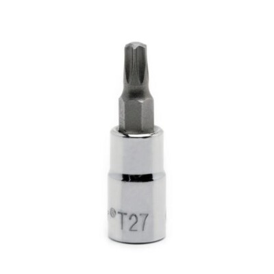 Crescent CDTS4N T27 - 1/4'' Drive Internal Torx Bit Star Socket Tools New