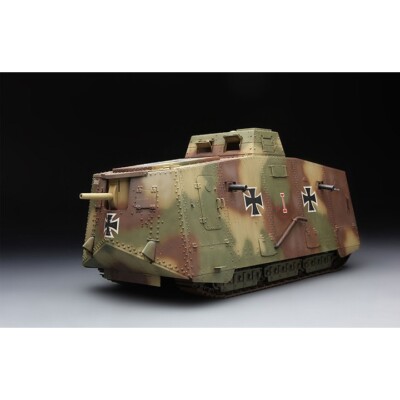 Meng #TS-017 1/35 A7V German Tank-Krupp