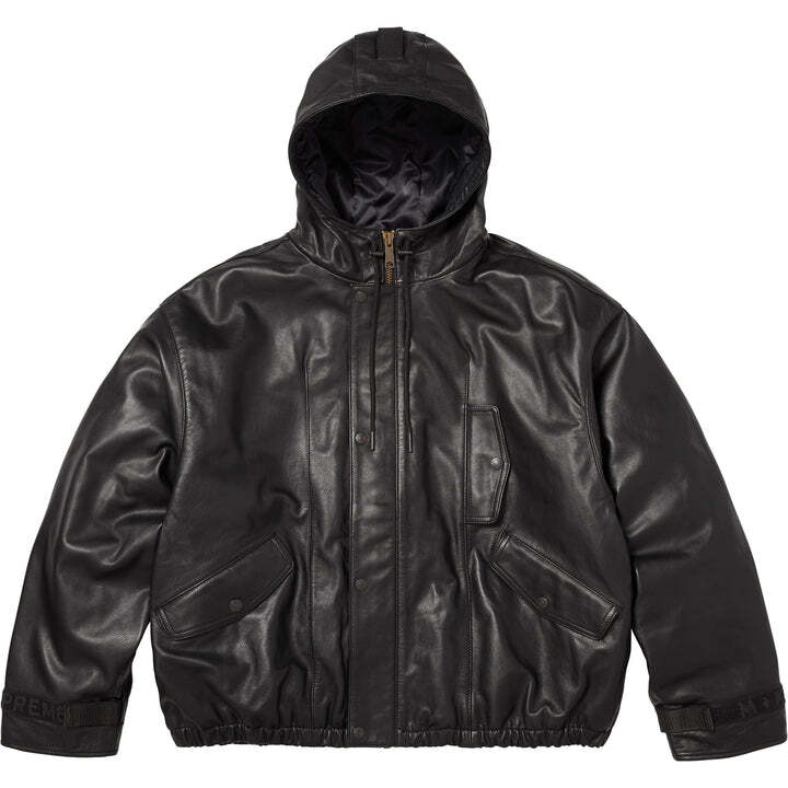 ジャケット・アウター Supreme Girbaud Leather Bomber Jacket M $_57.JPG?set_id=880000500F