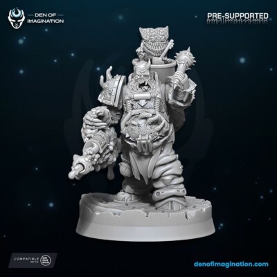 Master of Disease - Den of Imaginations/Sci-fi/Table top Miniatures