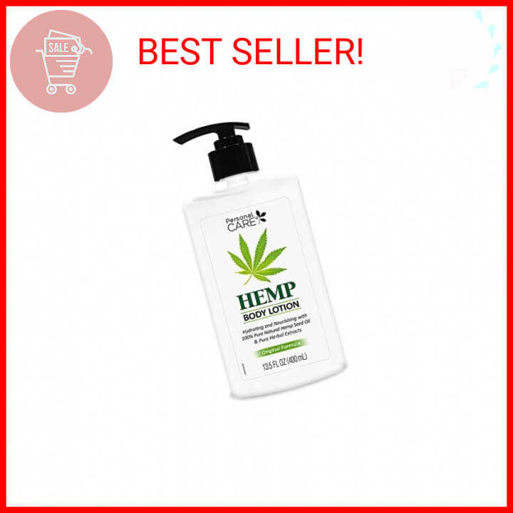 Personal Care Pure Hemp Body Lotion, Hydrating and Nourishin