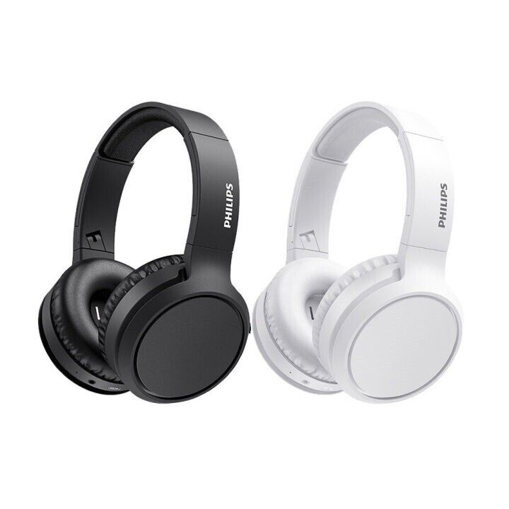 Philips H5205 Over-Ear Bluetooth Wireless Headphones with Bass Boost 40mm Driver