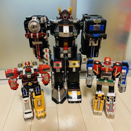 MEGAREX, VNGD 3点セット Power Rangers Lightspeed Rescue GoGoFive DX Megazord 3p set