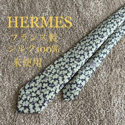 HERMES France Fine Neckties Silk   limited Rare Import Japan