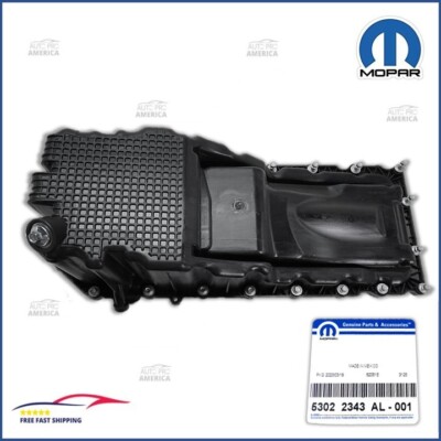 Mopar Engine Oil Pan 11-15 Dodge Durango 11-18 Jeep Grand Cherokee 53022343AL