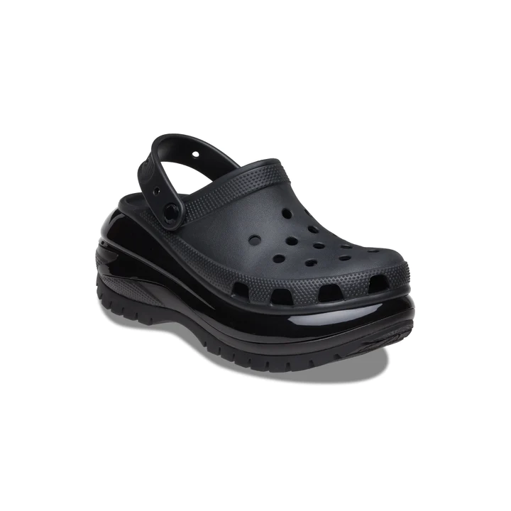 New CROCS Mens UNISEX MEGA CRUSH CLOG 207988-001 BLACK US M