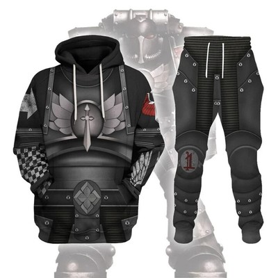 Warhammer 40K Costume 1 Hoodie Pants, Dark Angels Legions Christmas Gift