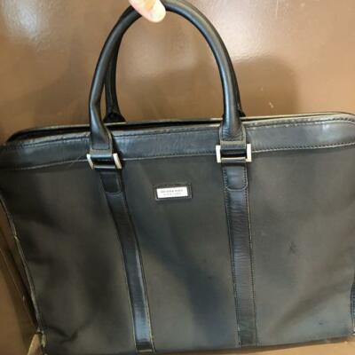 ✨美品 BURBERRY BLACK LABEL 2WAY レザートート✨ BURBERRY BLACK LABEL】トートバッグ シボ革 A4可 肩掛け - メルカリ