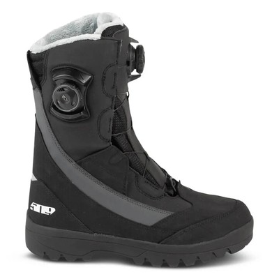 509 WoMens Raid Double BOA Snowmobile Boots Black Size 9