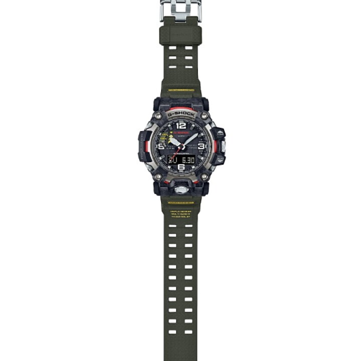 Pre-owned Casio G-shock Mudmaster Green Gwg-2000-1a3jf Men's Watch Express From Japan