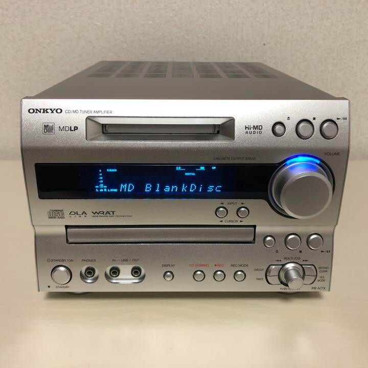 ONKYO FR-N7SX D-N7SX CD MDチューナーアンプ Amazon.co.jp: ONKYO オンキョー FR-N7SX（CD/MDチューナー