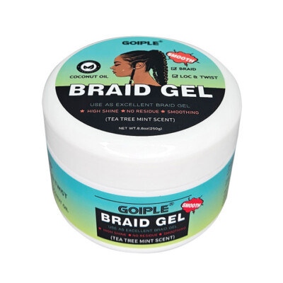GOIPLE Braid Gel - Tea Tree Mint (Blue) 8.8 oz(250 g)