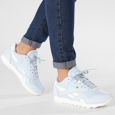 Reebok Classic Nylon Women’s Running Shoe Athletic Sneaker #162