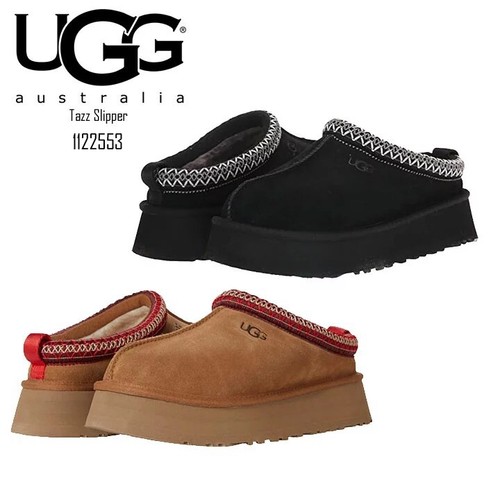

НОВЫЕ женские сандалии UGG на платформе Tazz Slipper Shoes Chestnut 1122553, Коричневый, UGG 1122553