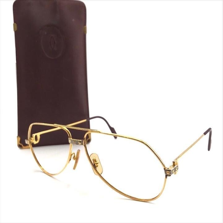 Cartier ゴールド エレガントデザイン　新品未使用 Cartier CT0500S 002 Sunglasses Shiny Gold - eye-oo.com