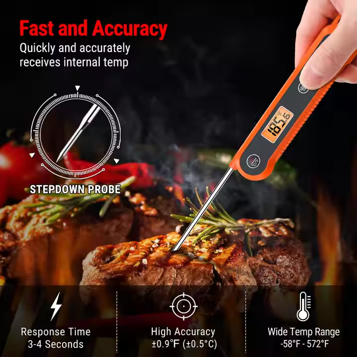 Waterproof Digital Instant Read Meat Food Cooking Thermometer ThermoPro TP03H