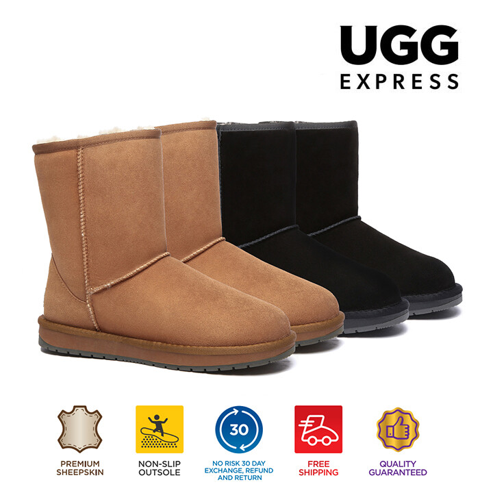 AUSTRALIAN SHEPHERD® UGG Boots Classic Short Sheepskin Wool Water