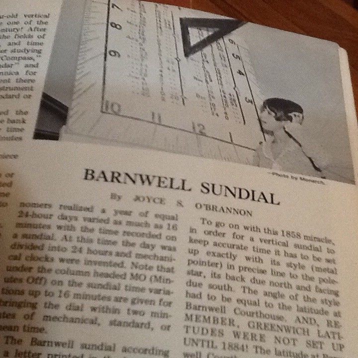 Sandlapper Magazine Oct 1968 Beech Island SC CLEMSON Tigers, Barnwell Sundial
