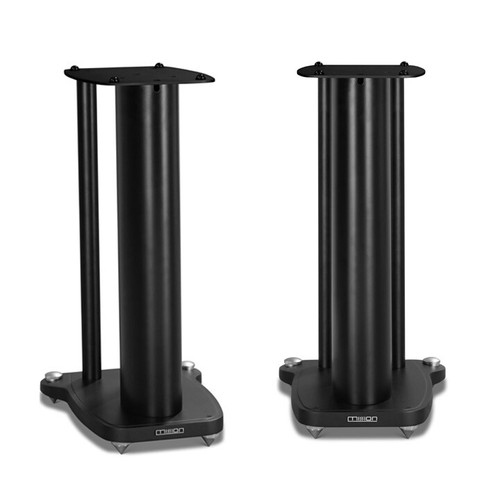 Mission ZX Lautsprecherständer Schwarz 1 Paar Höhe 615 mm