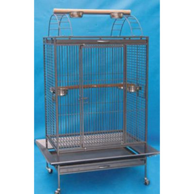 X-Large Lani Kai Lodge Open Play Top Parrot Bird Cage 36