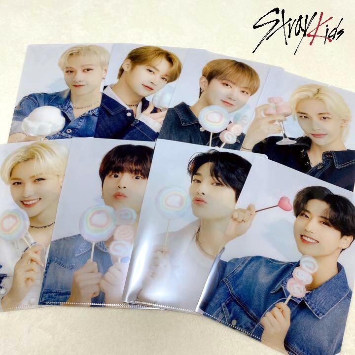 Stray Kids FamilyMart Japan Limited Official Clear file