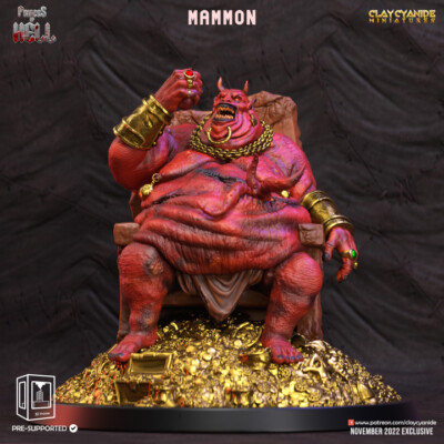 Mammon by Clay Cyanide | Commission | Painted |