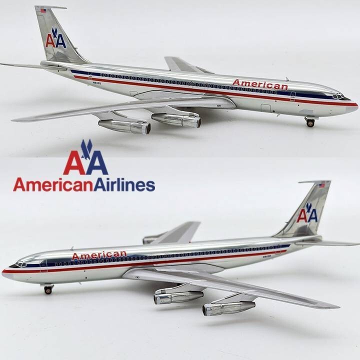 BOEING 707-300 アメリカン航空 N8435 1/200 飛行機 Amazon.com: ACE HOBBY Inflight for American Airlines for