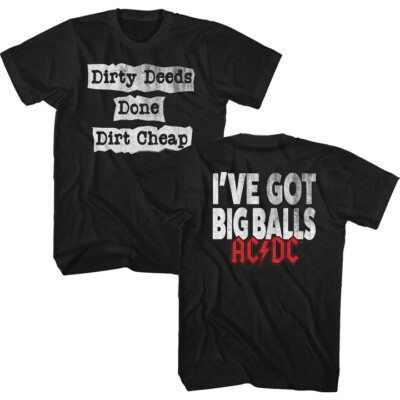Pre-Sell AC/DC Music Rock Band Licensed T-shirt #4
