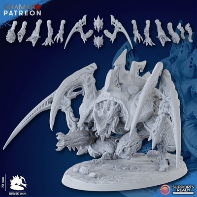 SWARM REVENGER | Ghamak | Grimdark Tabletop | One Page Rules/40k Compatible