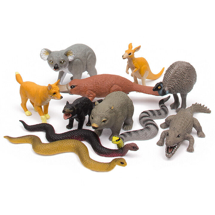 NEW Toy Wild Republic Nature Tube Australian Aussie Animal Assortment 15076 Set | eBay