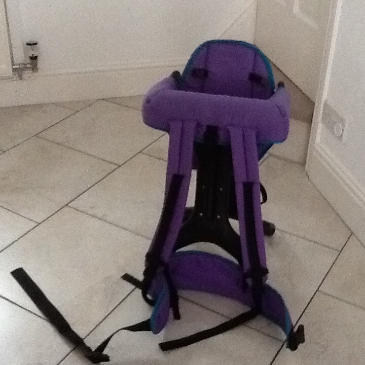 Tomy snugli dream rider framed baby backpack carrier/chair in