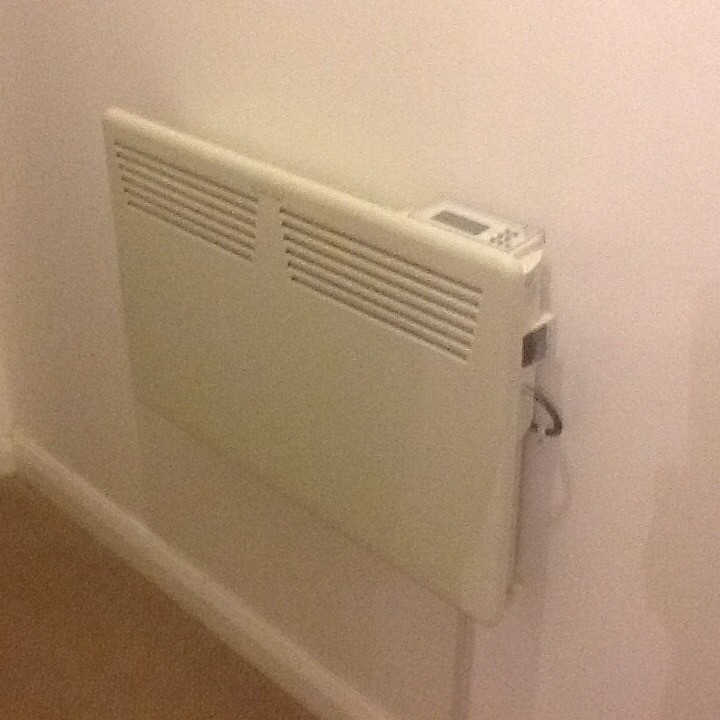 Panel Convector Heaters (3) wall mounted, plug in , 13 programmes