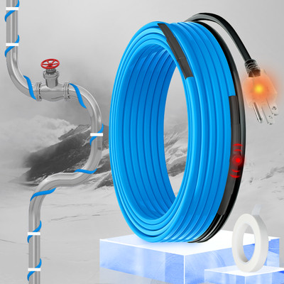 MAXKOSKO 6FT Freeze Protected Water Pipe Heating Cable, Self Regulating