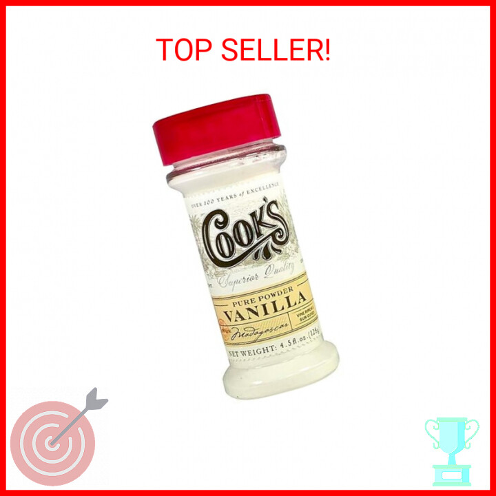 Cook&rsquo;s, Pure Vanilla Powder, World&rsquo;s Finest Gourmet Fres