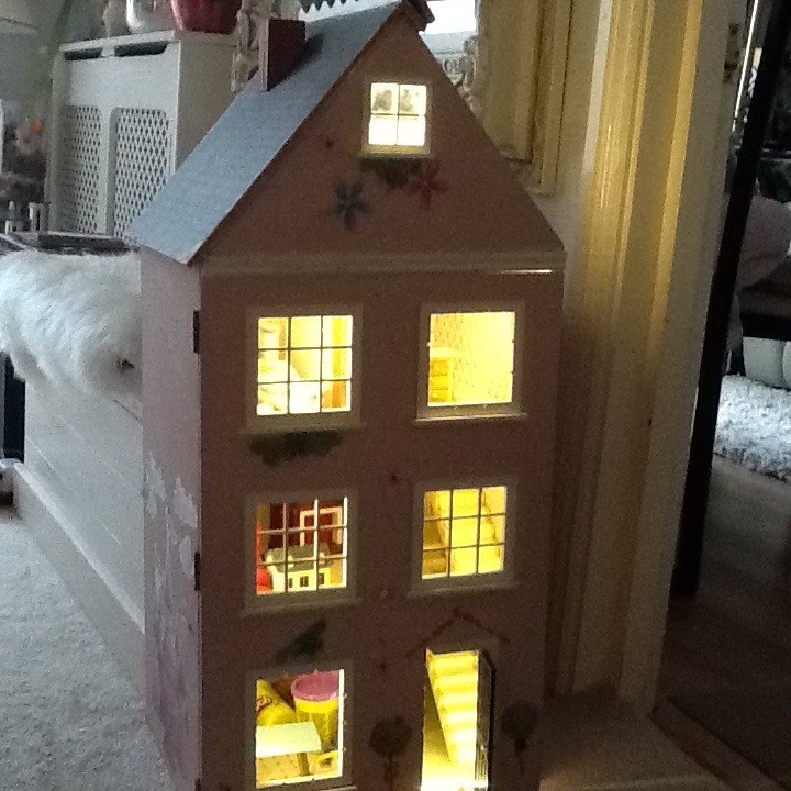 Doll house with lights in Bournemouth, Dorset Gumtree