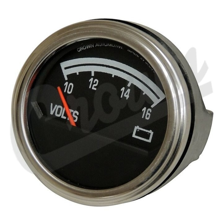 Crown Automotive Voltmeter Gauge Fits 1976-1986 Jeep CJ